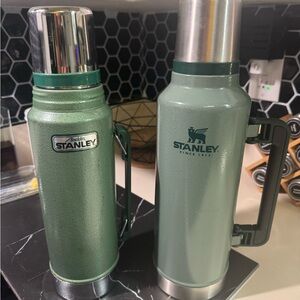 Stanley Classic Green Thermos with Handle